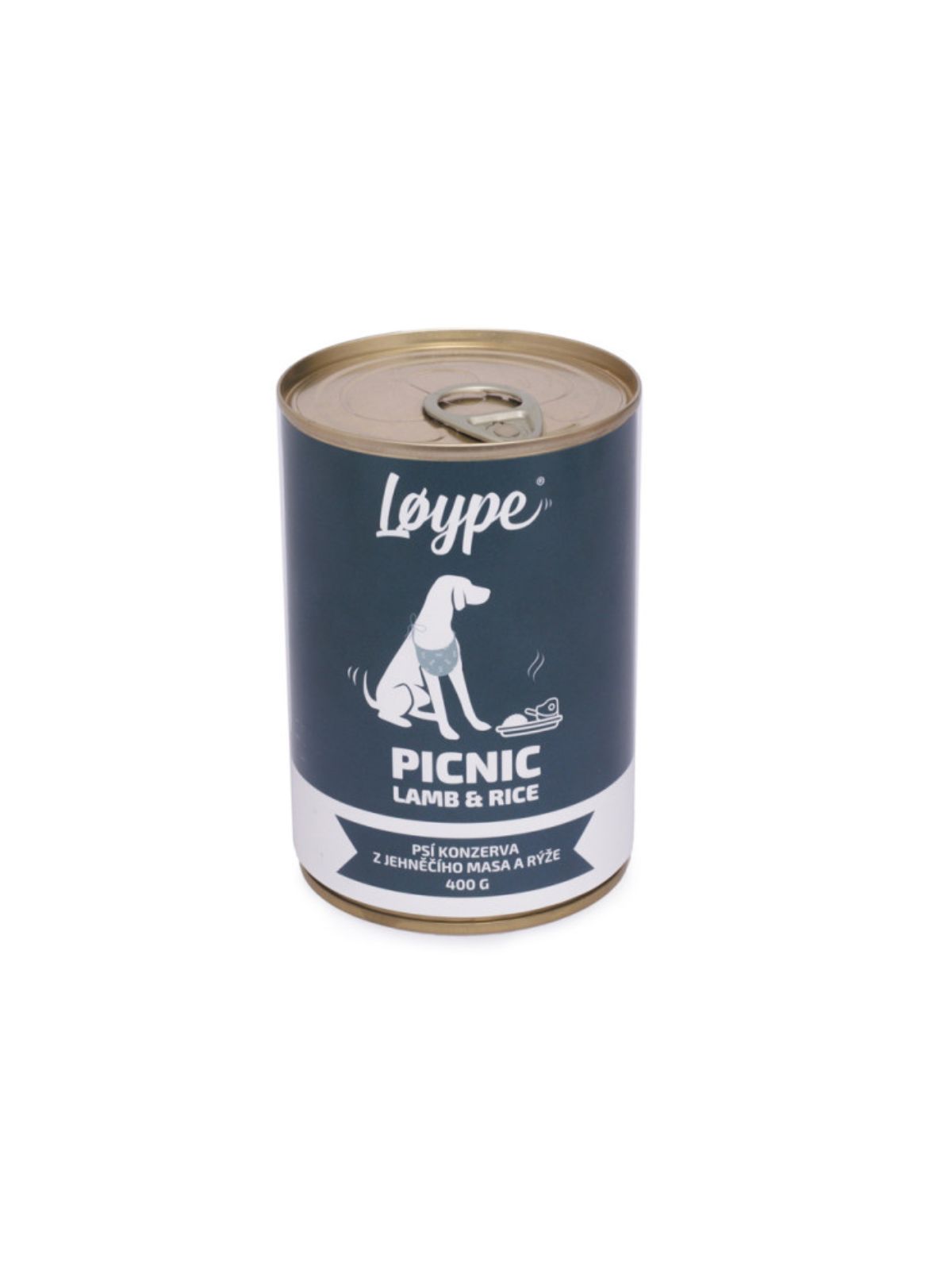 LOYPE konzerva PICNIC -  lamb & rice 400g