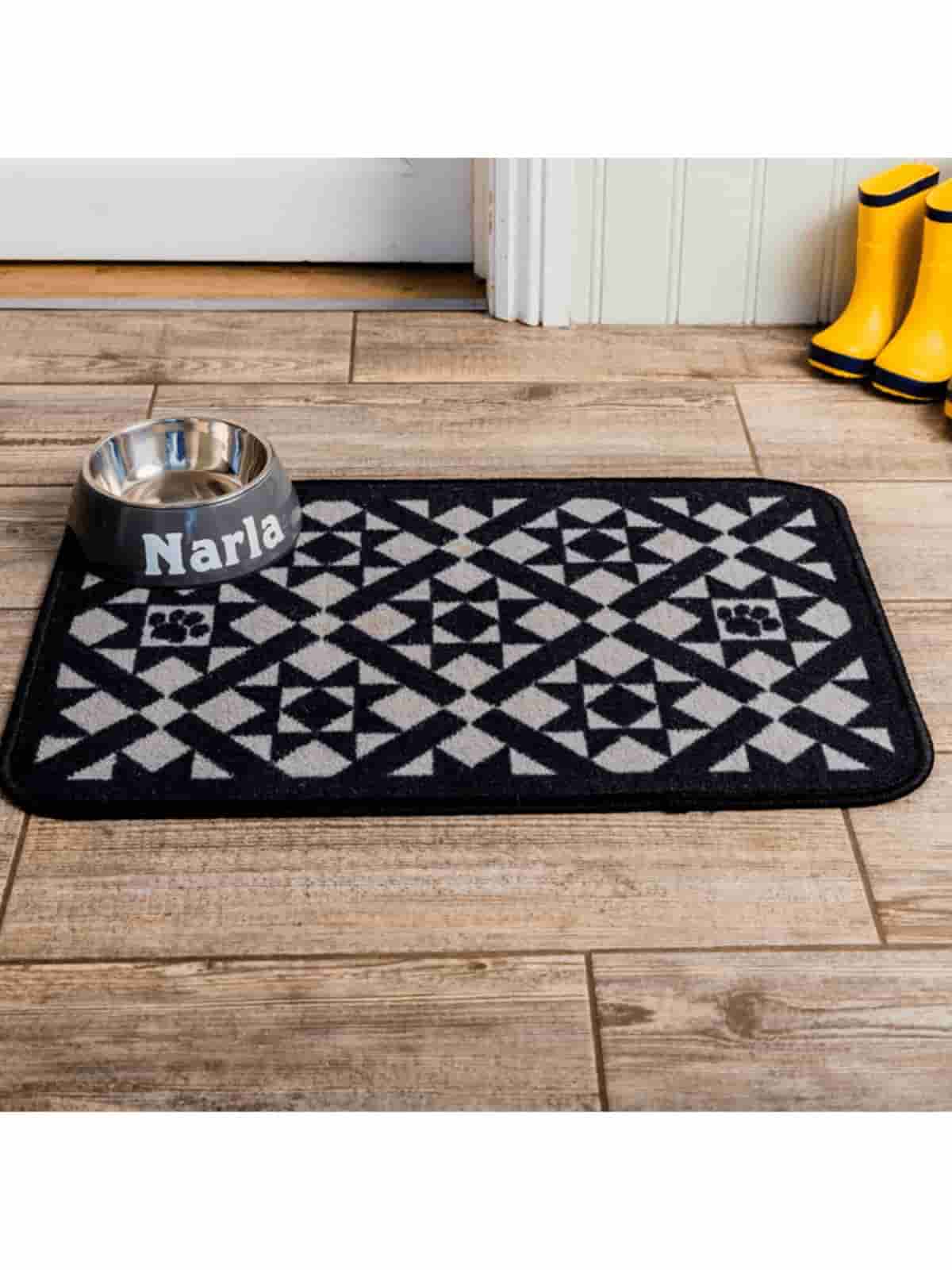 PET REBELLION koberček pod misku DINNER MATE victorian tile